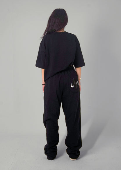 BLACK RIMAL SWEATPANTS