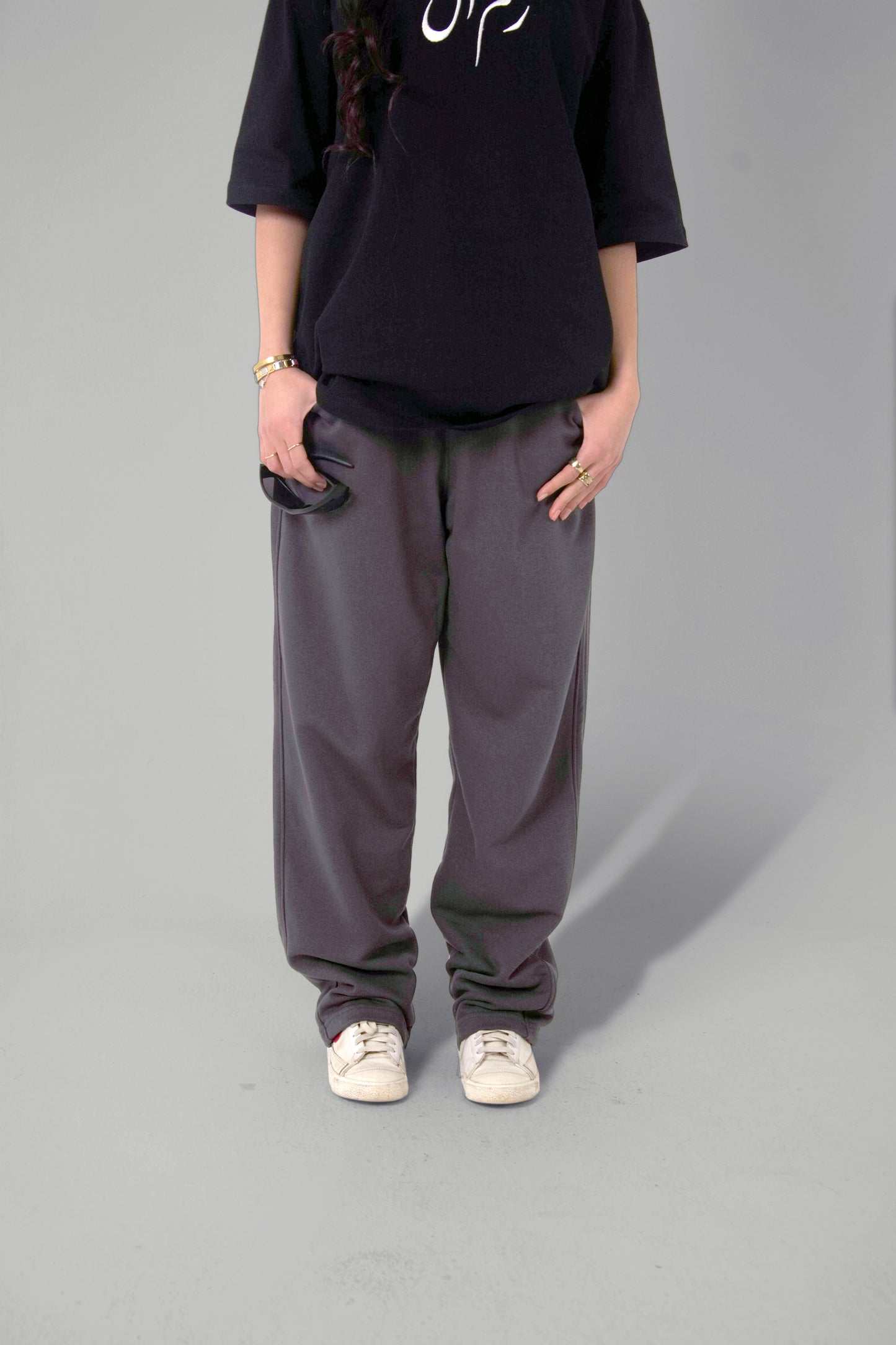 GREY RIMAL SWEATPANTS