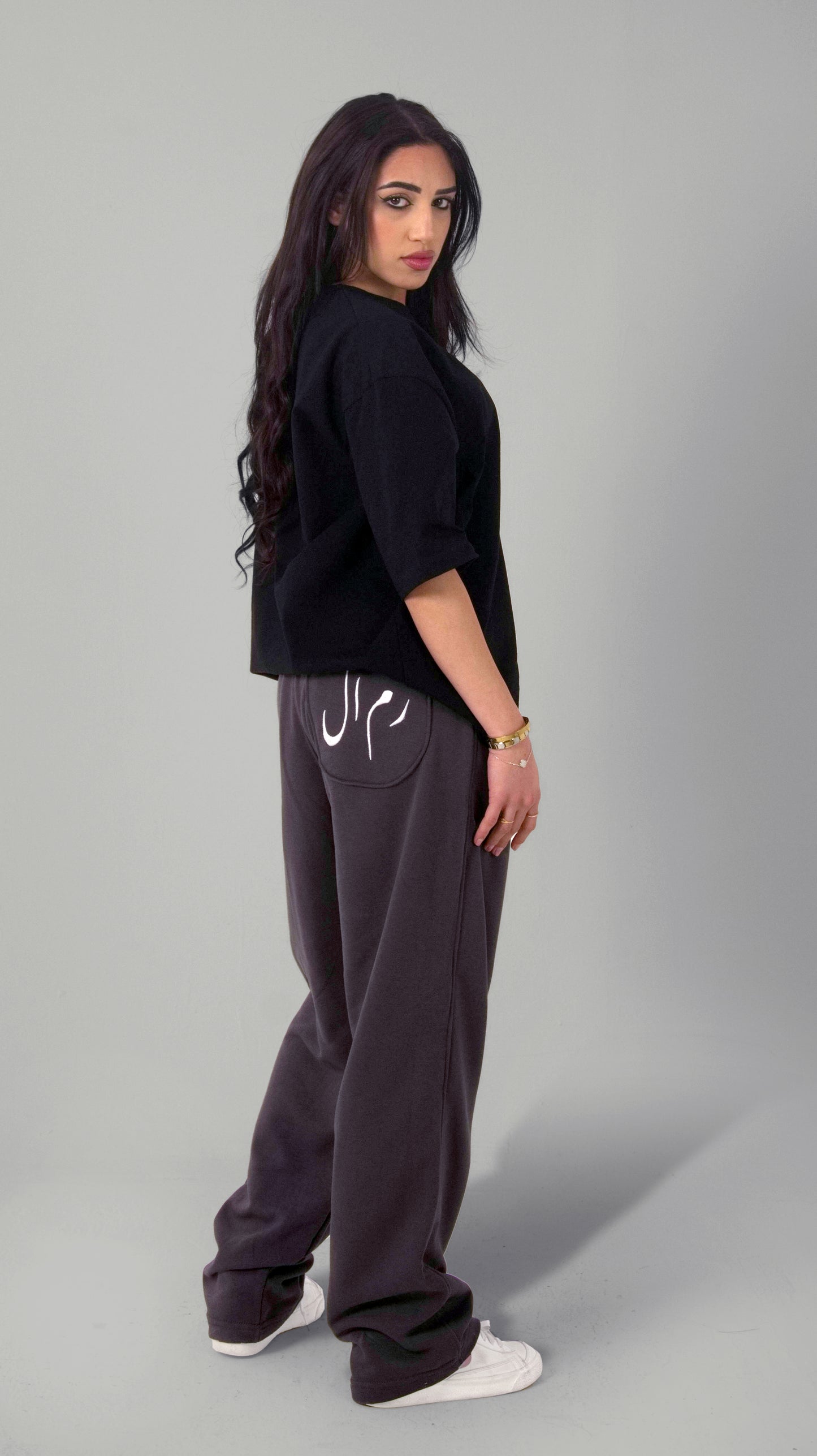 GREY RIMAL SWEATPANTS